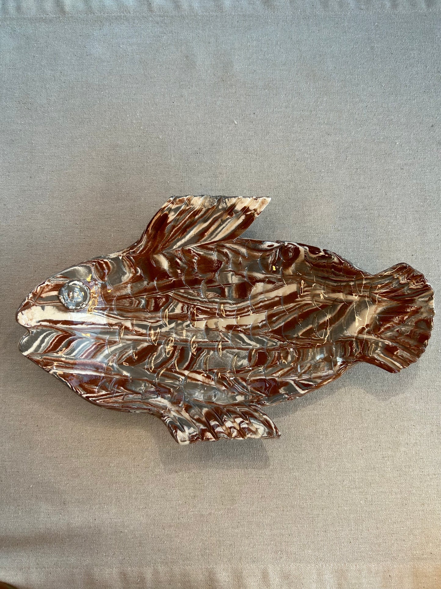 Balık Sunum Tabağı