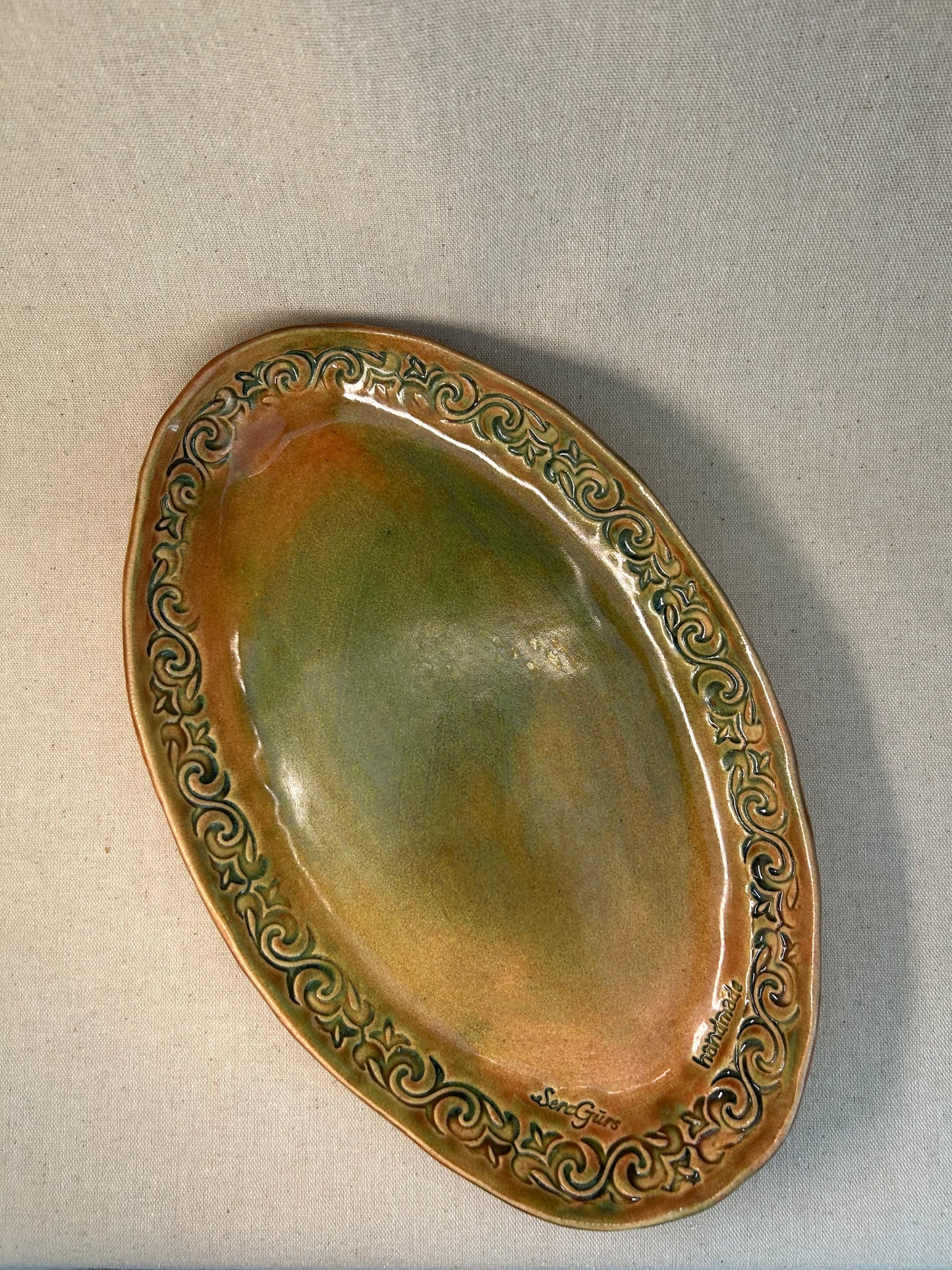 Cevher Servis Tabağı