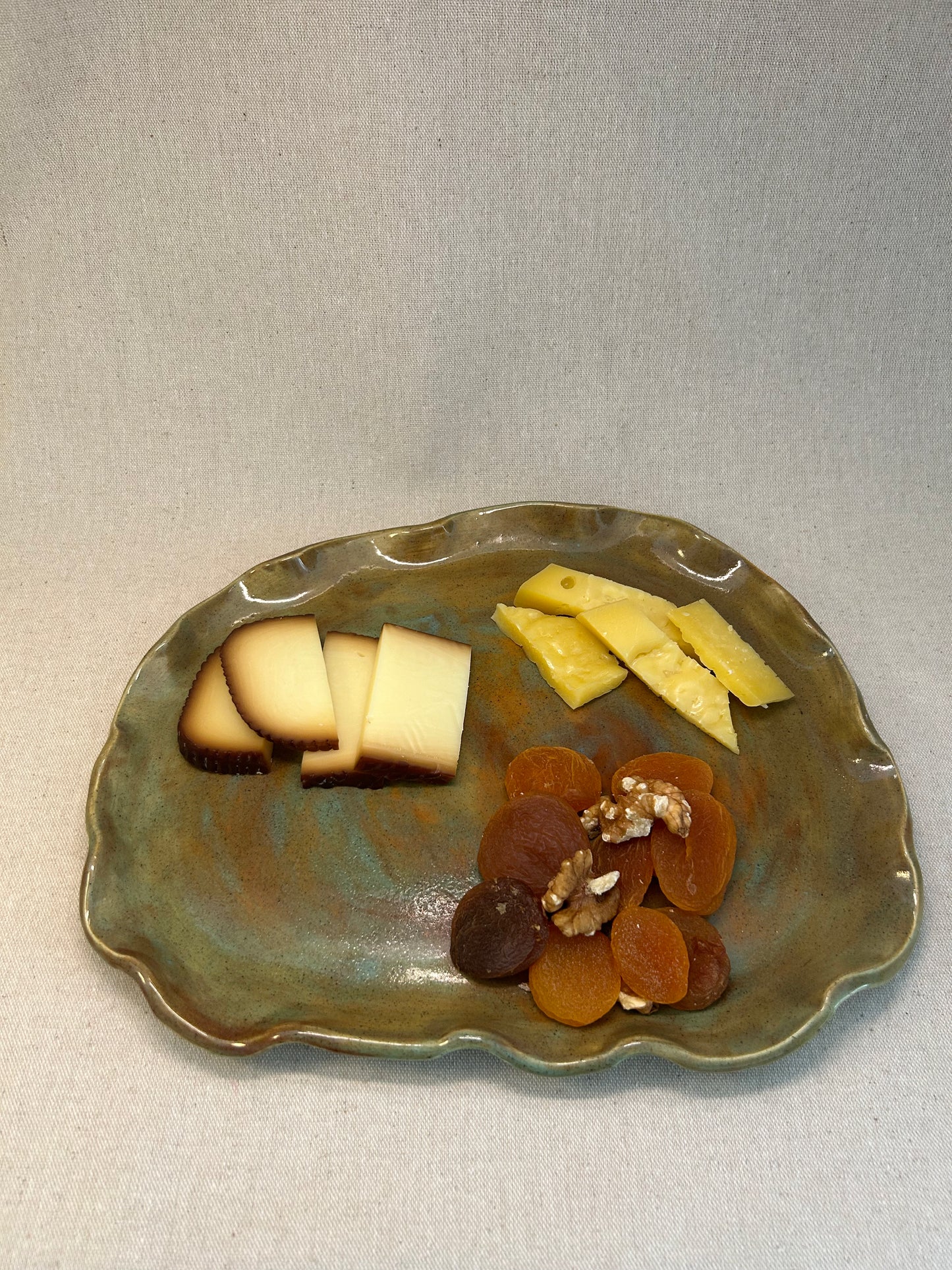 Marullu Cevher Servis Tabağı