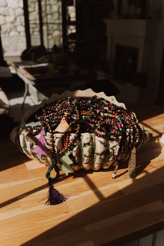 Seramik Figürlü Tespih Kolyeler