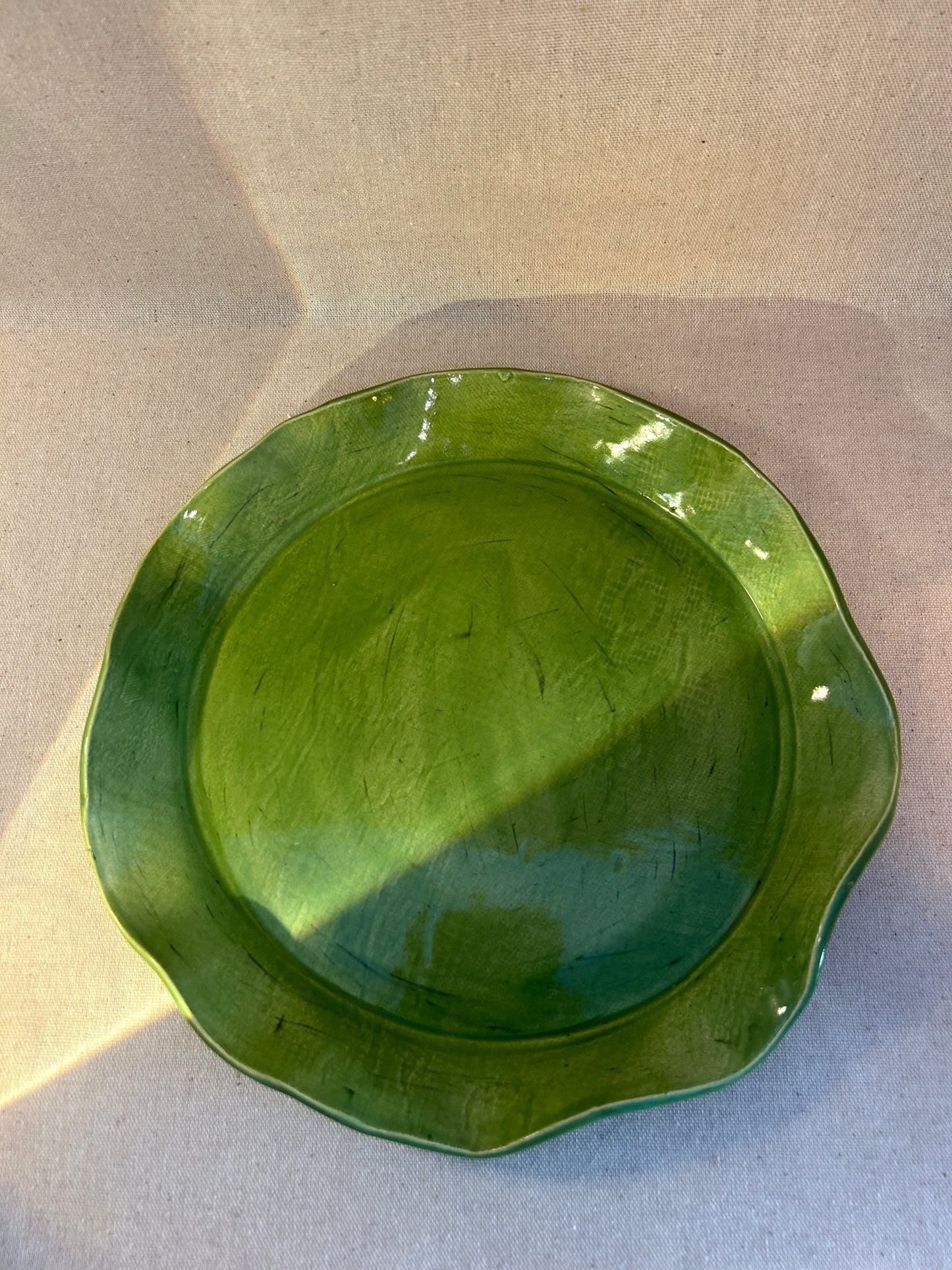 Kivi Volanlı Yeşil Kase