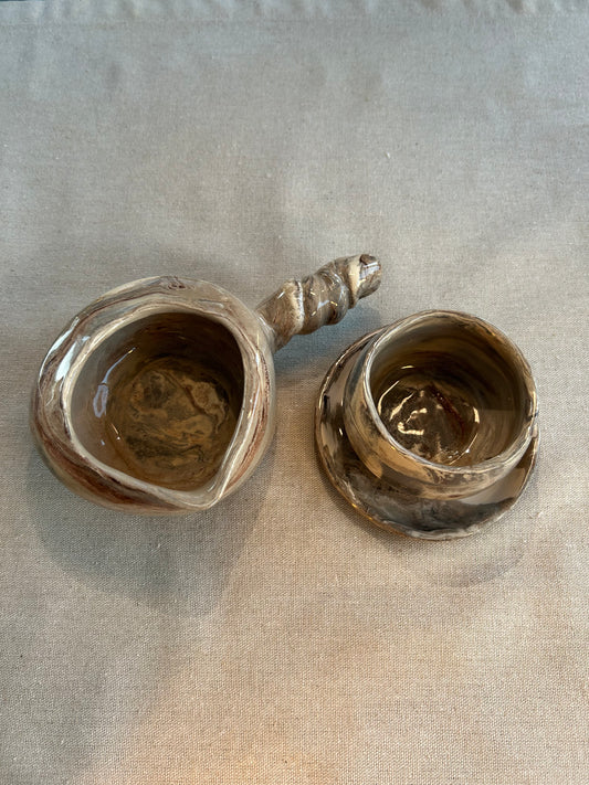 Sütlük & Kahve Fincanı Seti