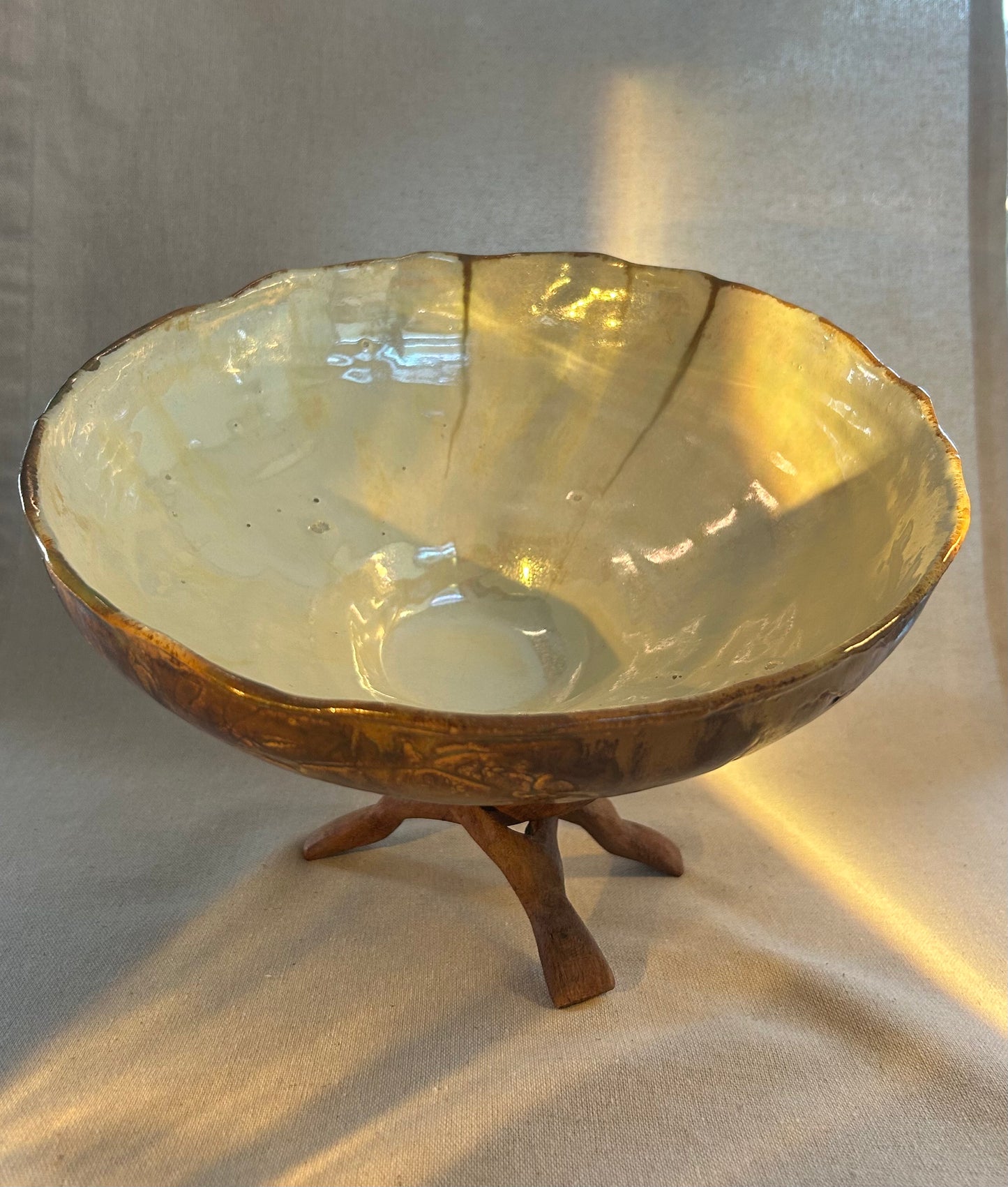 İçi Sedefli Büyük Kase