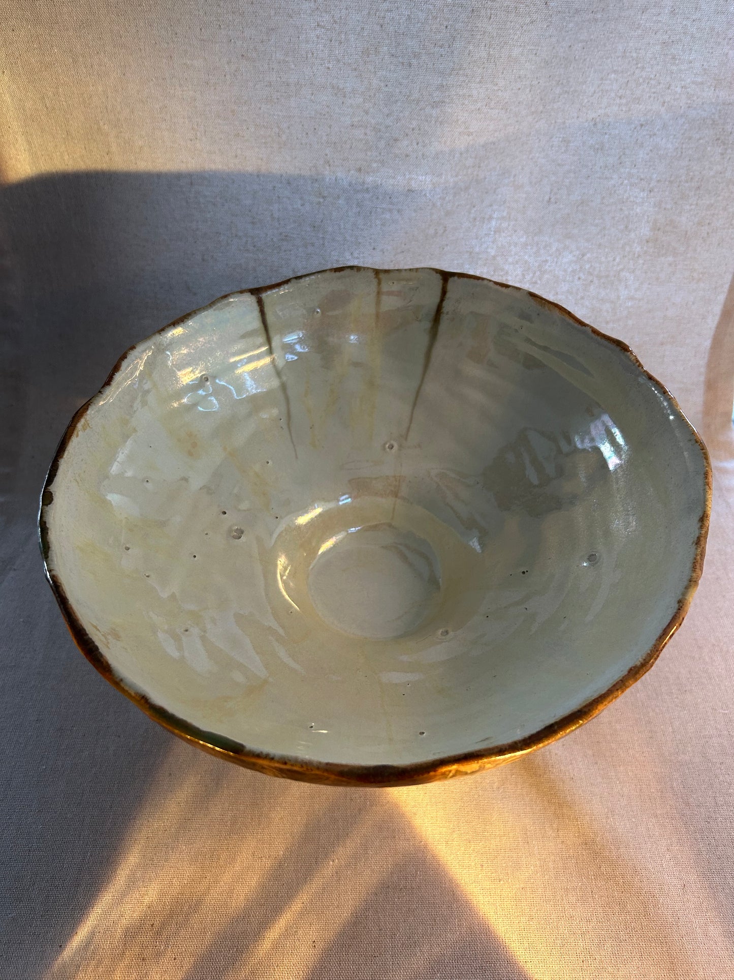 İçi Sedefli Büyük Kase