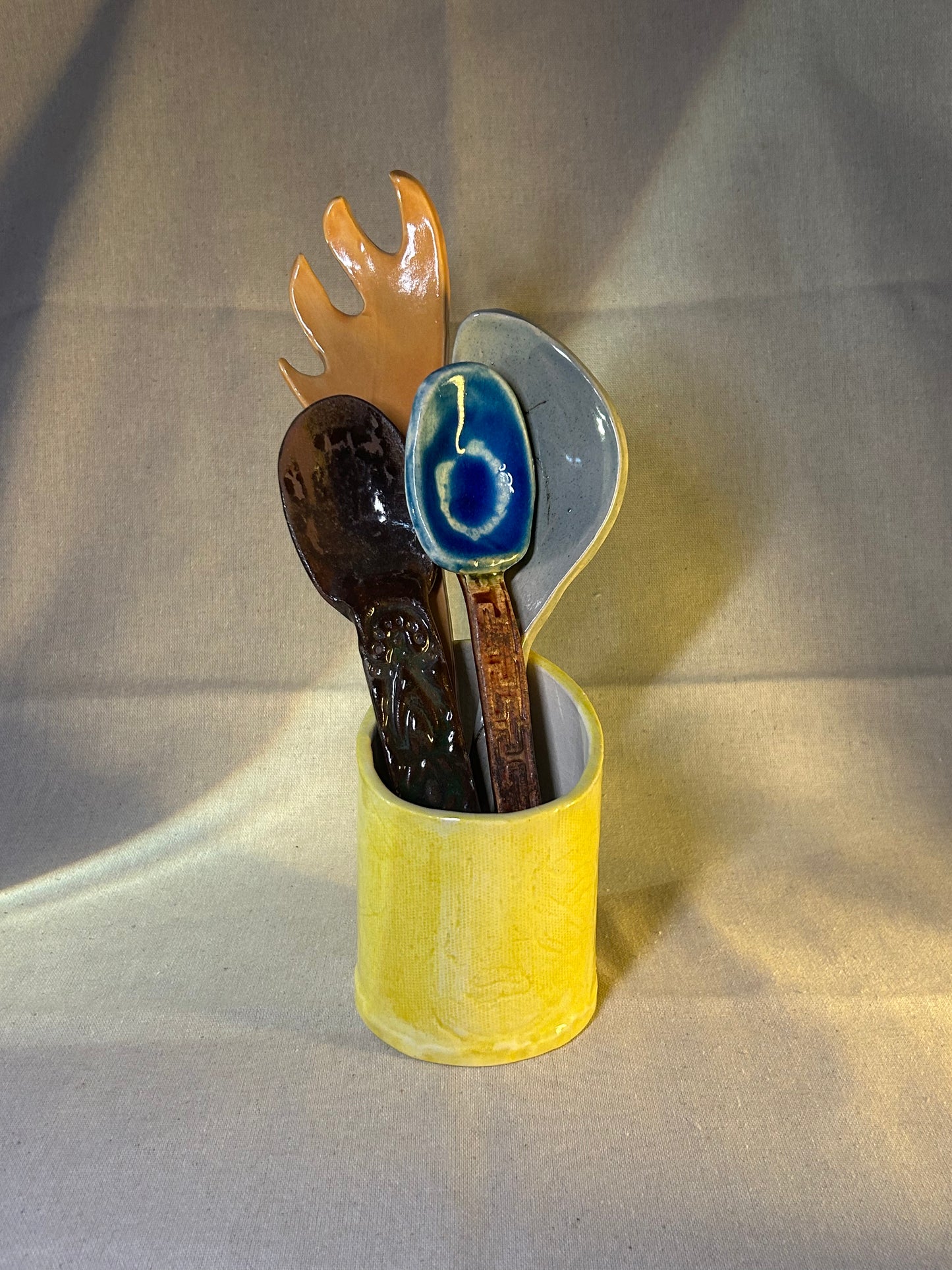 Abstract Salata Servis Kaşığı