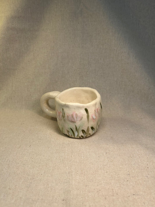 Neşeli Fincanlar Çiçekli Kupa