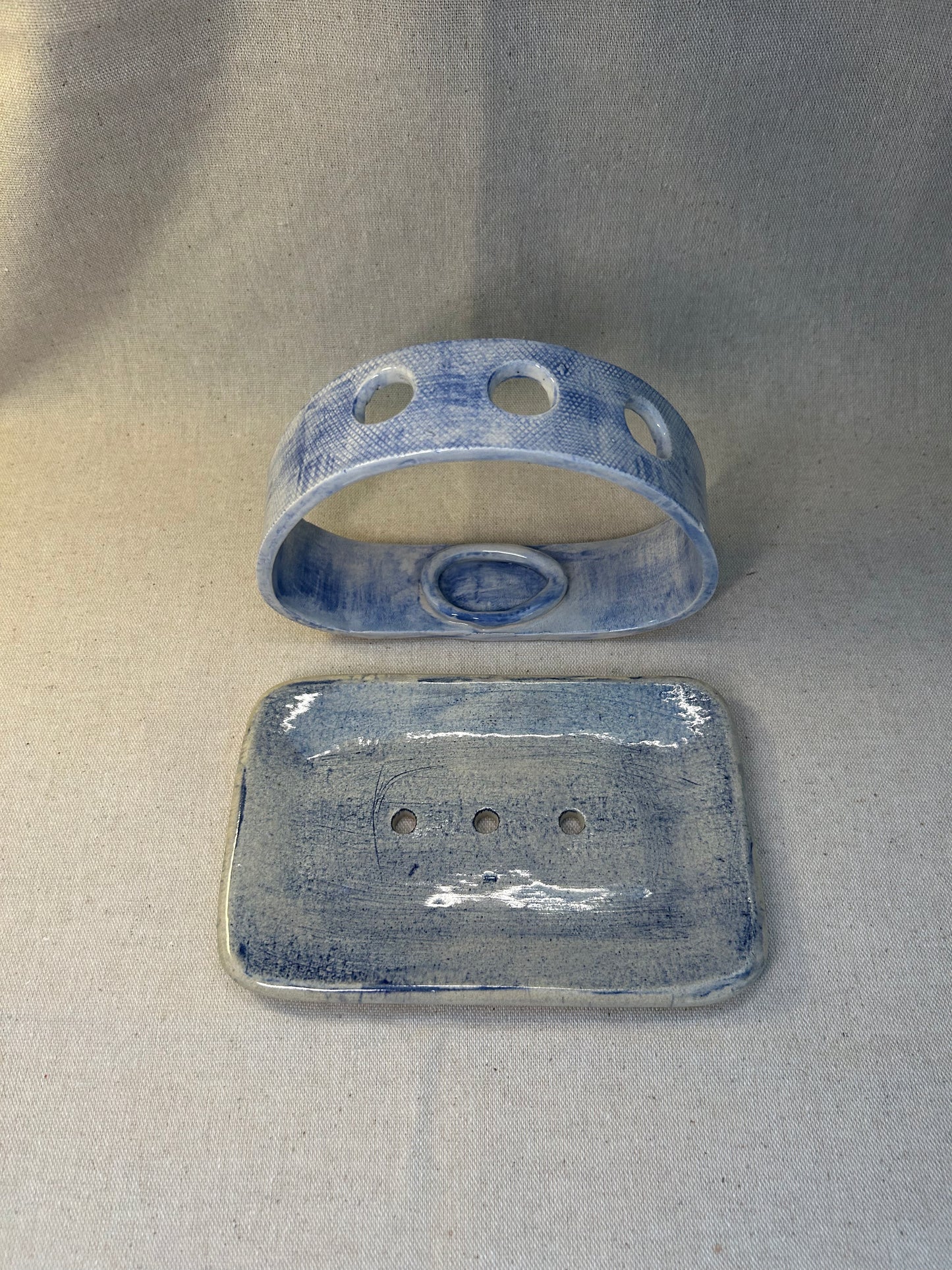 Bebek Mavisi Banyo Seti