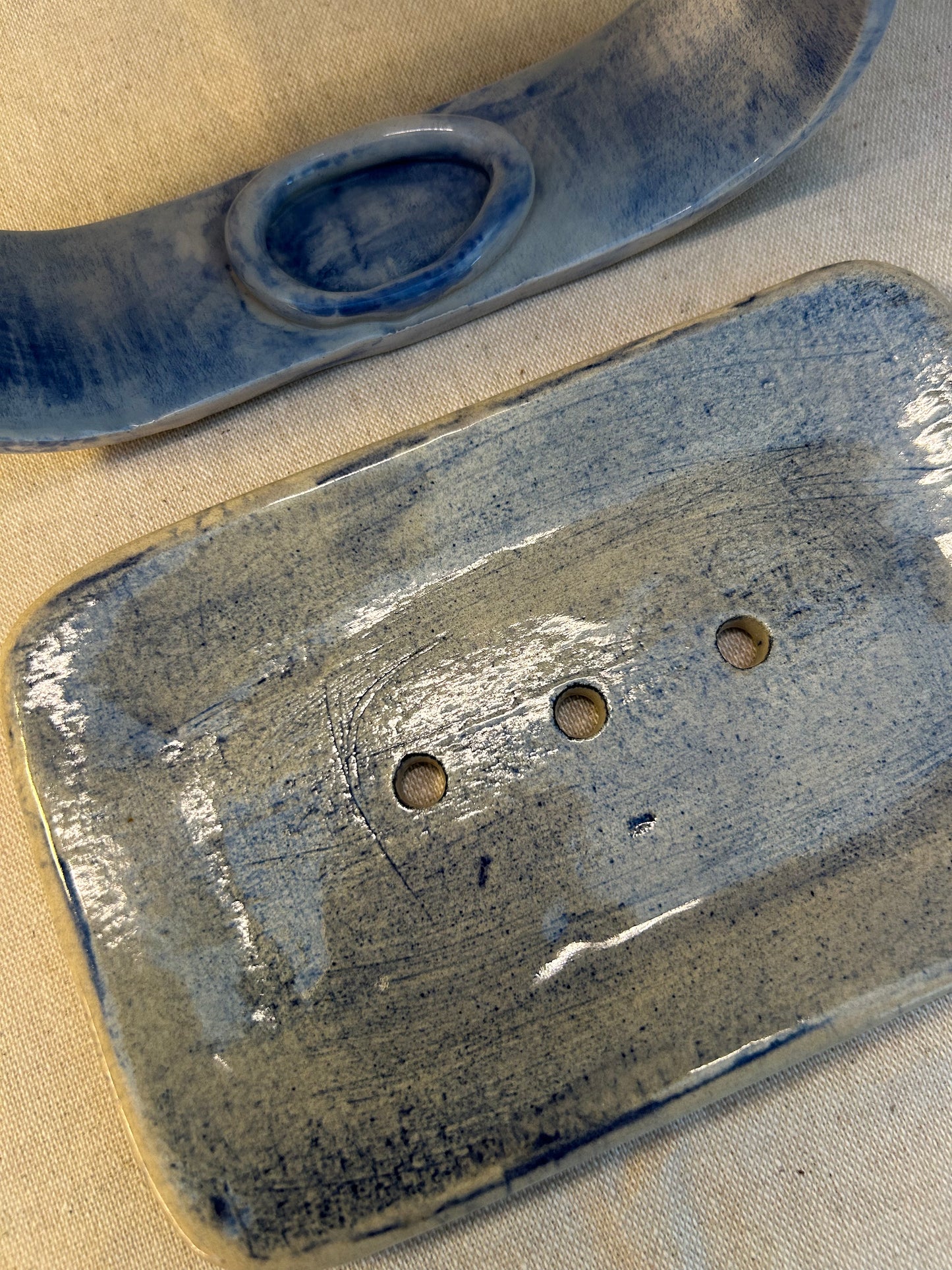 Bebek Mavisi Banyo Seti