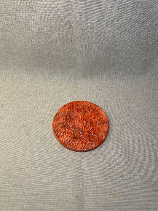 Kırmızı Bebek Bardak Altlığı