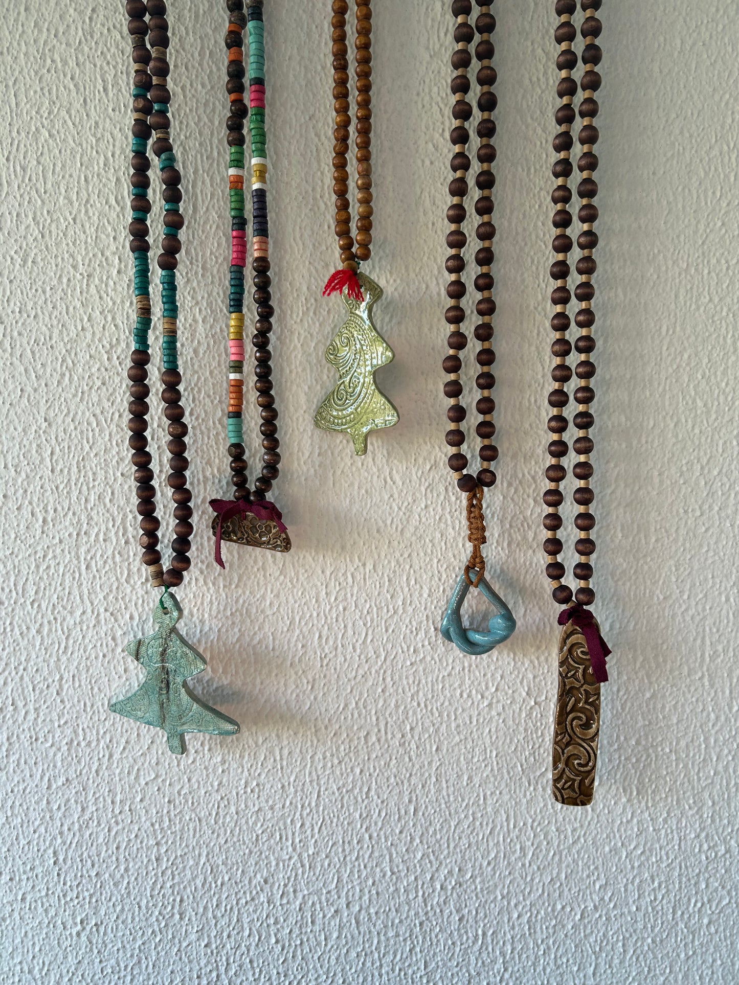 Seramik Figürlü Tespih Kolyeler